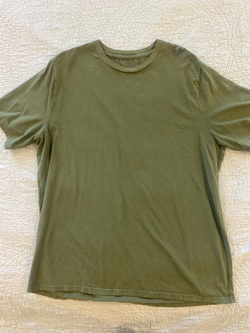 Municipal T-shirt XL olive green